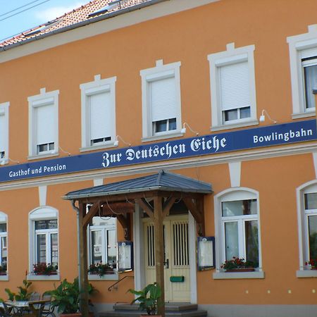 Zur Deutschen Eiche - Fruehstueckspension Und Ferienwohnungen Grossschoenau Exterior photo